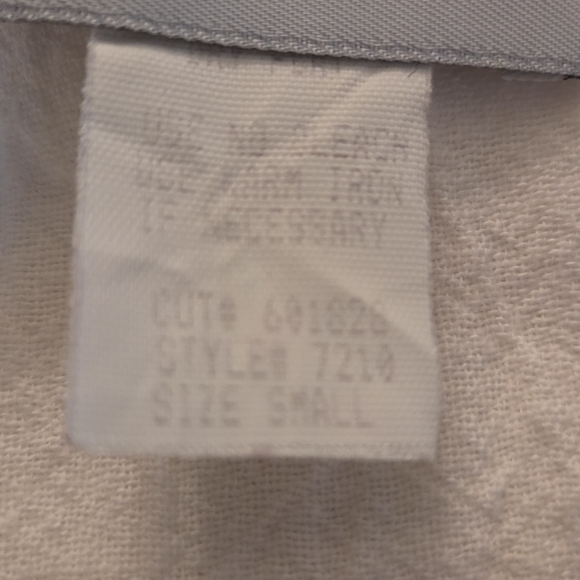 Vintage Lace Eyelet Vest Cream White Boho Bohemian Small Gypsy Hippie Festival - Picture 10 of 10